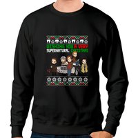 Sweatshirt Unisexe de Noël Supernatural — Sweats à capuche pour hommes