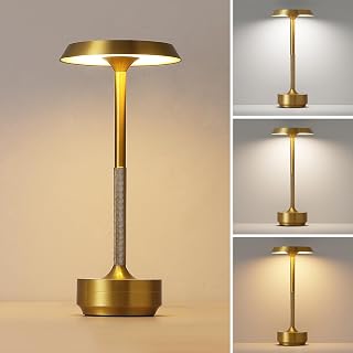 Wireless Desk Lamp with 5000mAh Rechargeable Battery and Touch Control — Led Desk Lamp