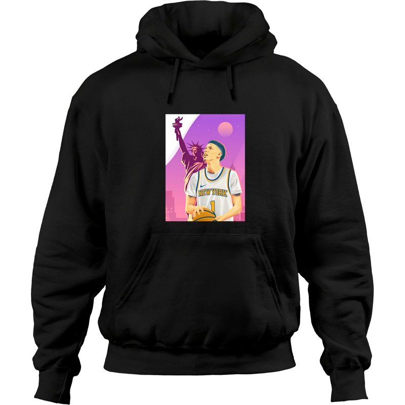 Hoodies Unisex Noirs Lamelo Ball — Sweats à capuche pour hommes