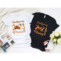 Thanksgiving Personalized Family Matching T-Shirt for Men — Mens T Shirts