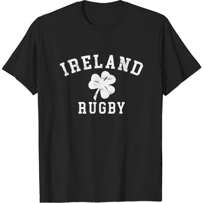 T-shirt de rugby Irlande - T-shirt Irish Shamrock pour hommes — T-shirts pour hommes