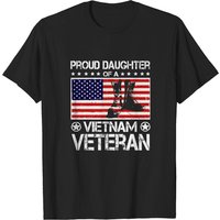 Fille Fière de Vétéran du Vietnam T-shirt Drapeau US Bottes — T-shirts pour hommes