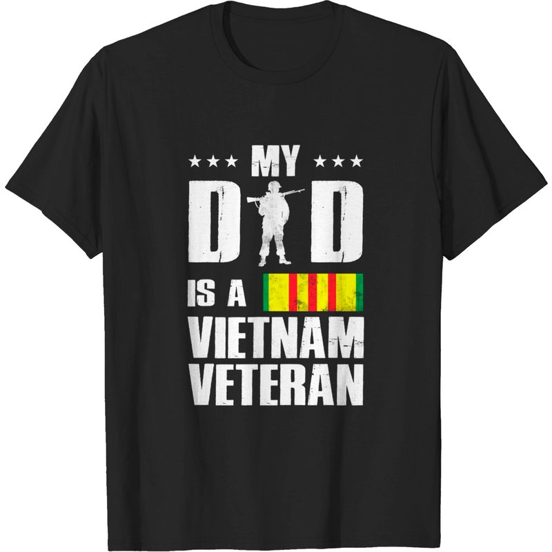 T-Shirt Mon Père Est Un Vétéran Du Vietnam Pour Hommes — T-shirts pour hommes
