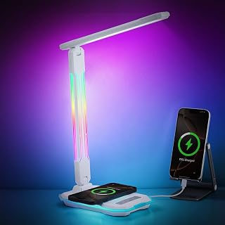 Lampe de bureau RGB pour gamers avec synchronisation musicale — Lampe de bureau menée