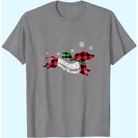 Dachshund Christmas T-Shirt for Men — Mens T Shirts