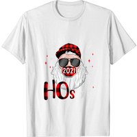 T-shirt de Noël Santa Claus There's Some Hos In This House — T-shirts pour hommes