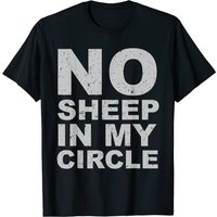 T-shirt Sarcastique No Sheep In My Circle pour Hommes — T-shirts pour hommes