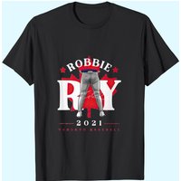 T-shirts noirs pour hommes Robbie Ray