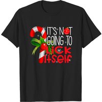 T-shirt de Noël Bonbons Canne pour Hommes
