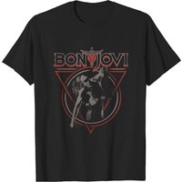 Bon Jovi Men's Triangle Overlap T-Shirt