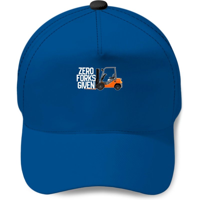 Casquette Funny Forklift Operator Zero Forks Given