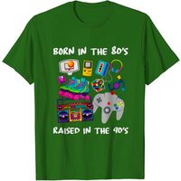 T-shirt Né dans les années 80 Élevé dans les années 90 pour hommes — T-shirts pour hommes