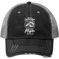 Être grand-père est un honneur, être papa est inestimable casquette camionneur — Casquette de baseball