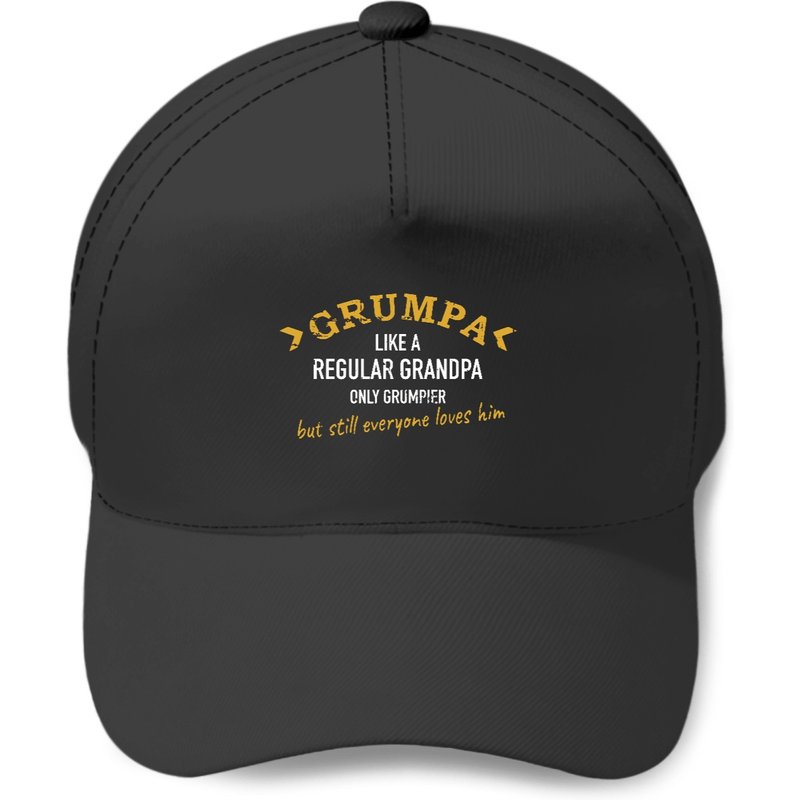 Casquette Grumpa - Papi Ordinaire, Plus Grincheux, Aimé de Tous — Casquette de baseball