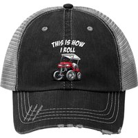 This Is How I Roll Golf Cart Trucker Hat