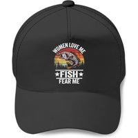 Casquette de Pêcheur Vintage Love Me Fish Fear Me — Casquette de baseball
