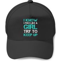 Casquette I Fish Like A Girl — Casquette de baseball