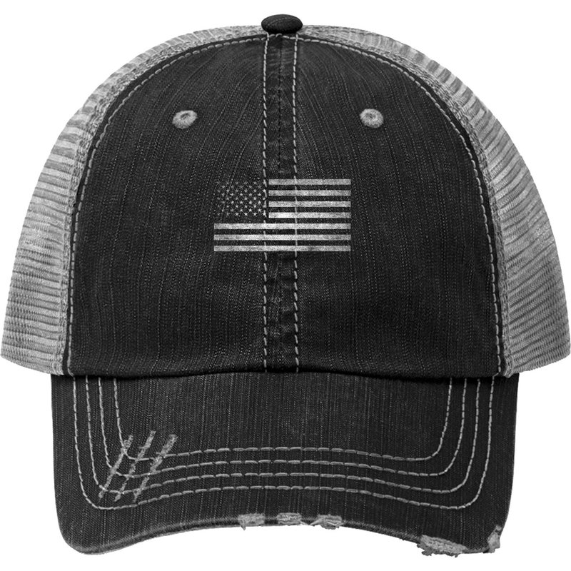 Chapeau Trucker Lucky Brand Drapeau USA — Casquette de baseball