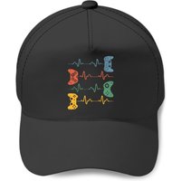 Gamer Heartbeat Video Game Lover Baseball Cap — Baseball Cap