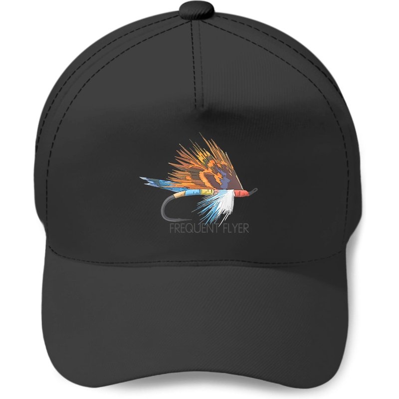 Casquette de pêche à la mouche Colorful Frequent Flyer — Casquette de baseball