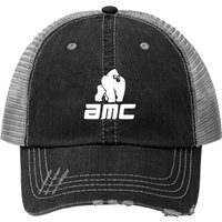 Amc To The Moon Short Squeeze Ape Trucker Hat