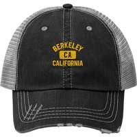 Casquette Trucker Distressée Amber Berkeley Ca California Gym Style