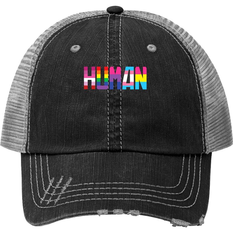 Chapeau Trucker Arc-en-ciel Drapeau LGBT