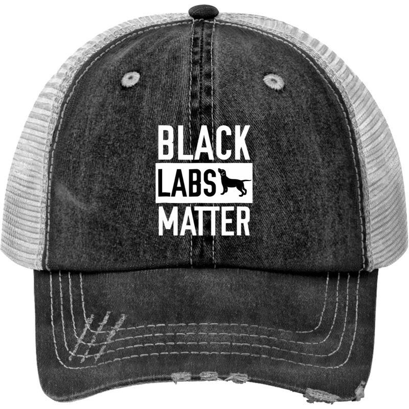 Chapeau Trucker Black Labs Matter pour Labradors — Casquette de baseball