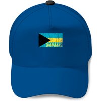 Bahamas Flag Distressed Vintage Baseball Cap — Baseball Cap