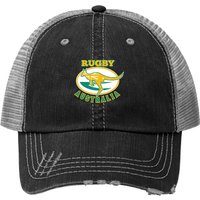 Casquette Trucker Wallabies Rugby d'Australie avec Drapeau Australien