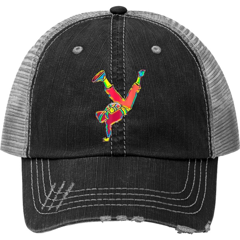 Casquette Trucker Break Dancing — Casquette de baseball