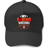 Casquette de baseball avec excuses drôles pour le bowling
