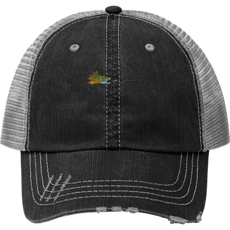Casquette Trucker de Pêche à la Mouche Brook Trout