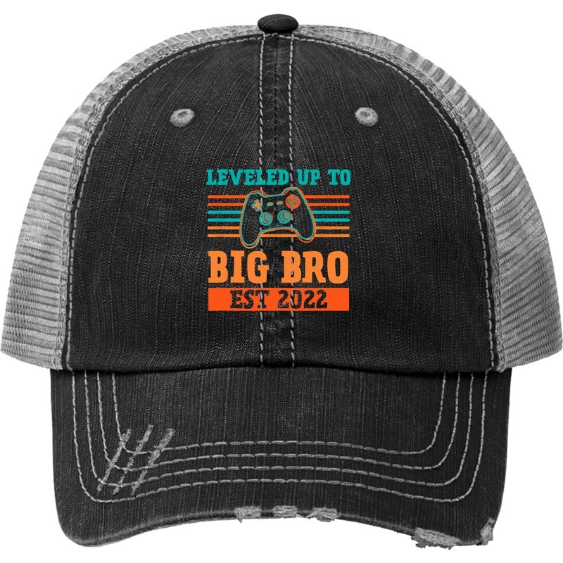 Chapeau Trucker Leveled Up To Big Brother — Casquette de baseball