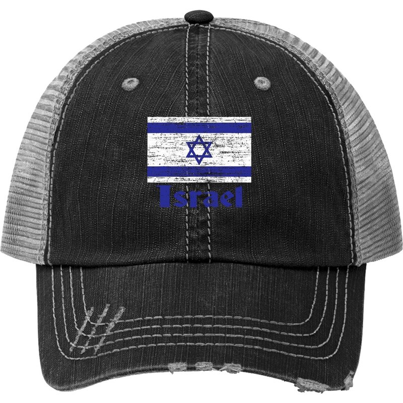 Casquette Trucker Drapeau D'Israël