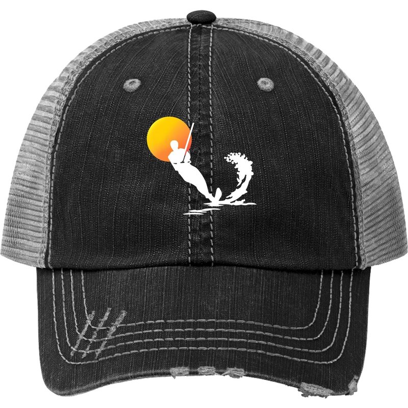 Casquette Trucker de Ski Nautique pour Amateurs de Sports Aquatiques — Casquette de baseball