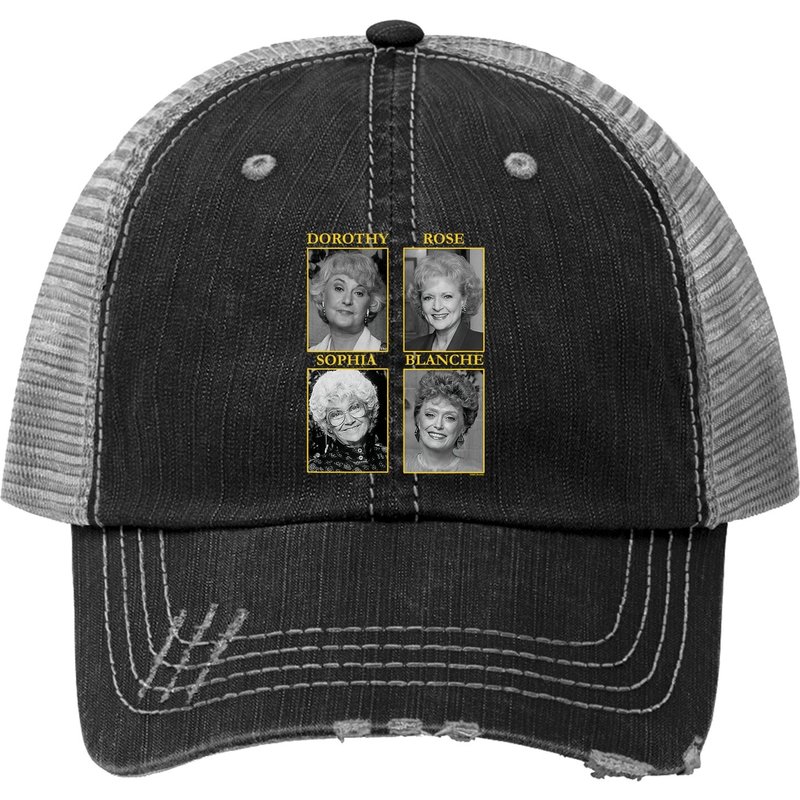 Casquette Trucker Golden Girls Quatre Reines — Casquette de baseball