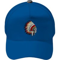 Casquette de baseball crâne de chef indien d'Amérique — Casquette de baseball