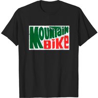 T-shirt de vélo de montagne MTB pour la conduite dans la rosée du matin — T-shirts pour hommes