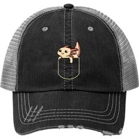 Axolotl In The Pocket Trucker Hat — Baseball Cap