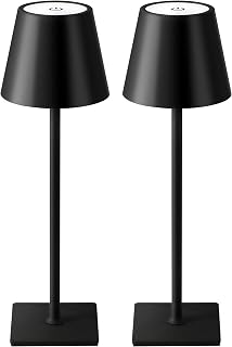 KDG Wireless LED Desk Lamps, Set of 2, Battery Operated, Dimmable — Led Desk Lamp