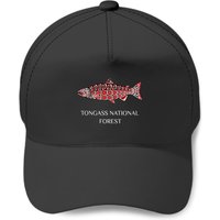 Tongass National Forest Coho Salmon Baseball Cap — Baseball Cap