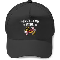 Casquette Maryland Girl Flag Blue Crab — Casquette de baseball