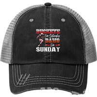 Casquette Trucker Buckeye On Saturday Dawg On Sunday