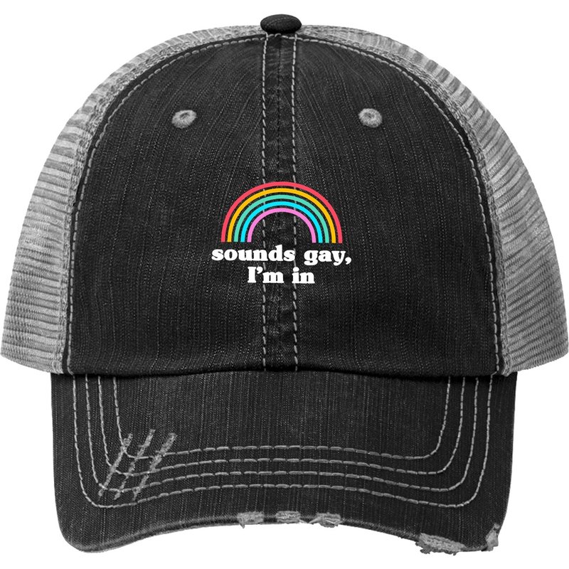 Casquette Trucker Sounds Gay I'm In
