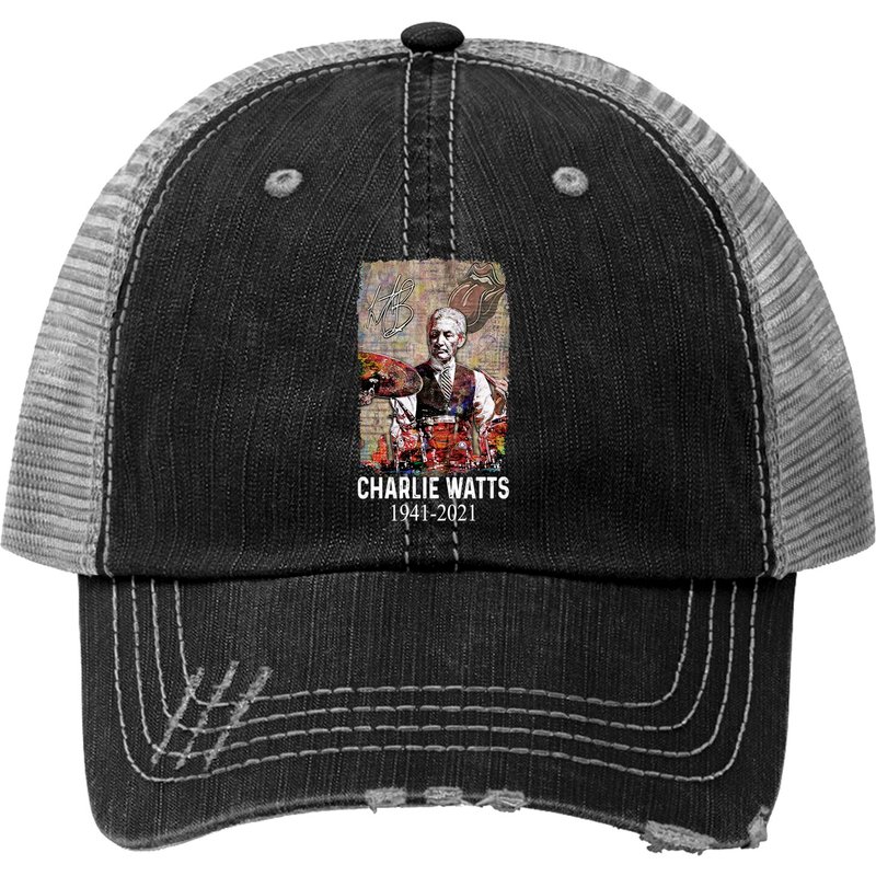Charlie Watts Trucker Hat — Baseball Cap