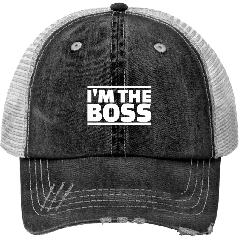 Je suis le Boss Casquette Trucker — Casquette de baseball