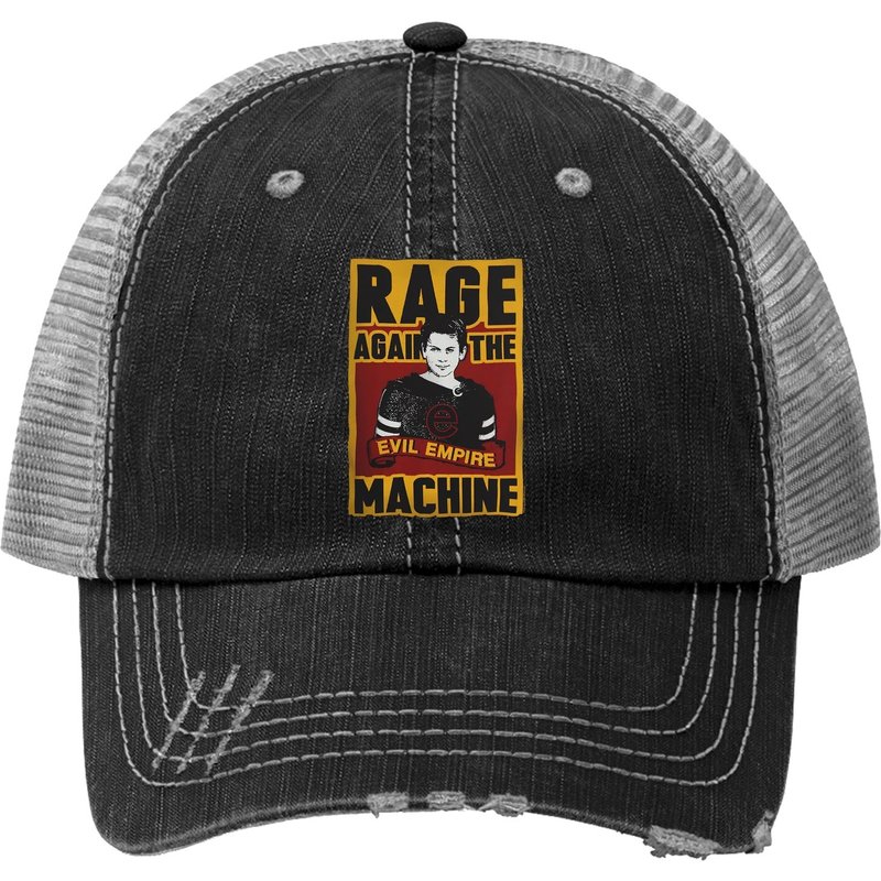 Chapeau Trucker Hot Topic Rage Against Evil Empire — Casquette de baseball