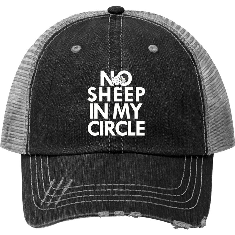 Casquette Trucker No Sheep In My Circle