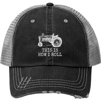 Farming This Is How I Roll Chapeau Trucker Agriculteur — Casquette de baseball